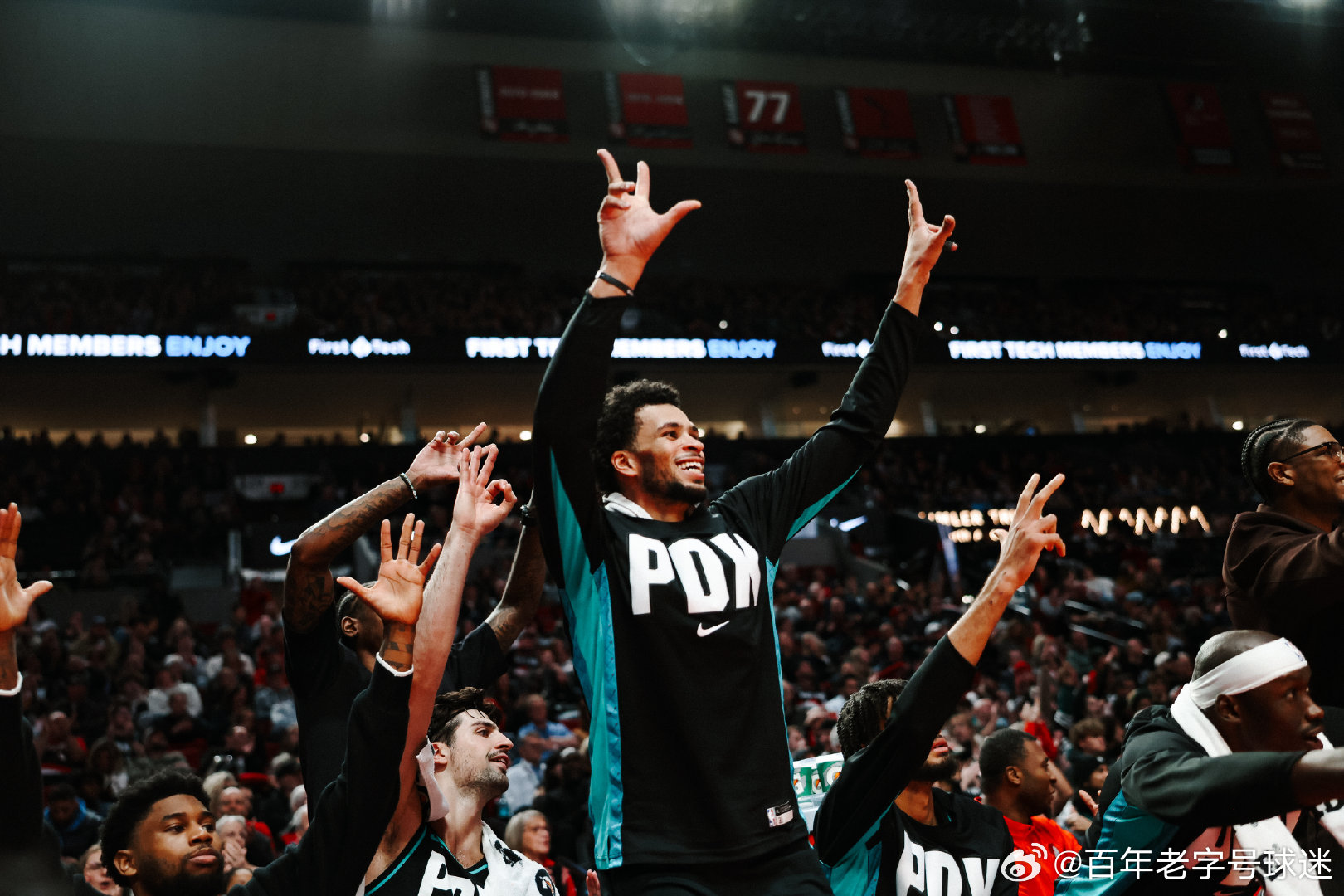 今年目前保持全胜的心情    cr：波特兰开拓者 