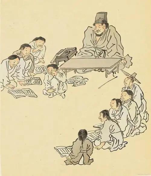 某学生想换座位，经过几日思考之后，准备以风水之说为借口。
次日，学生找到老师，鼓