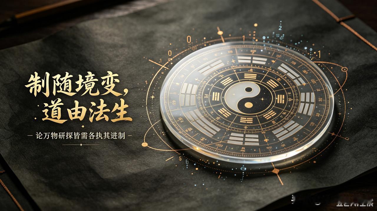 制随境变，道由法生——论万物研探皆需各执其进制
 
天地万象暗藏秩序，数理法度藏