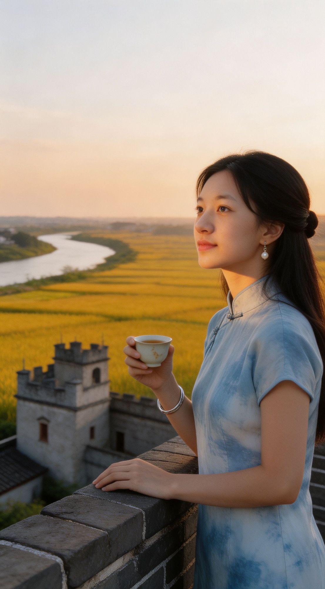 人生不过茶一壶，冷暖自知罢了，
你们年轻人谈恋爱轰轰烈烈，
可懂为何老一辈人会，
