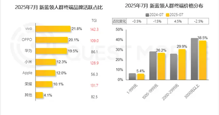 外卖快递员最爱用什么手机？首选vivo，华为比小米更受欢迎