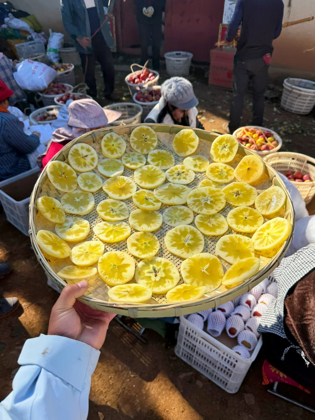 晚期的丑苹果，冰糖心满满，又脆又甜