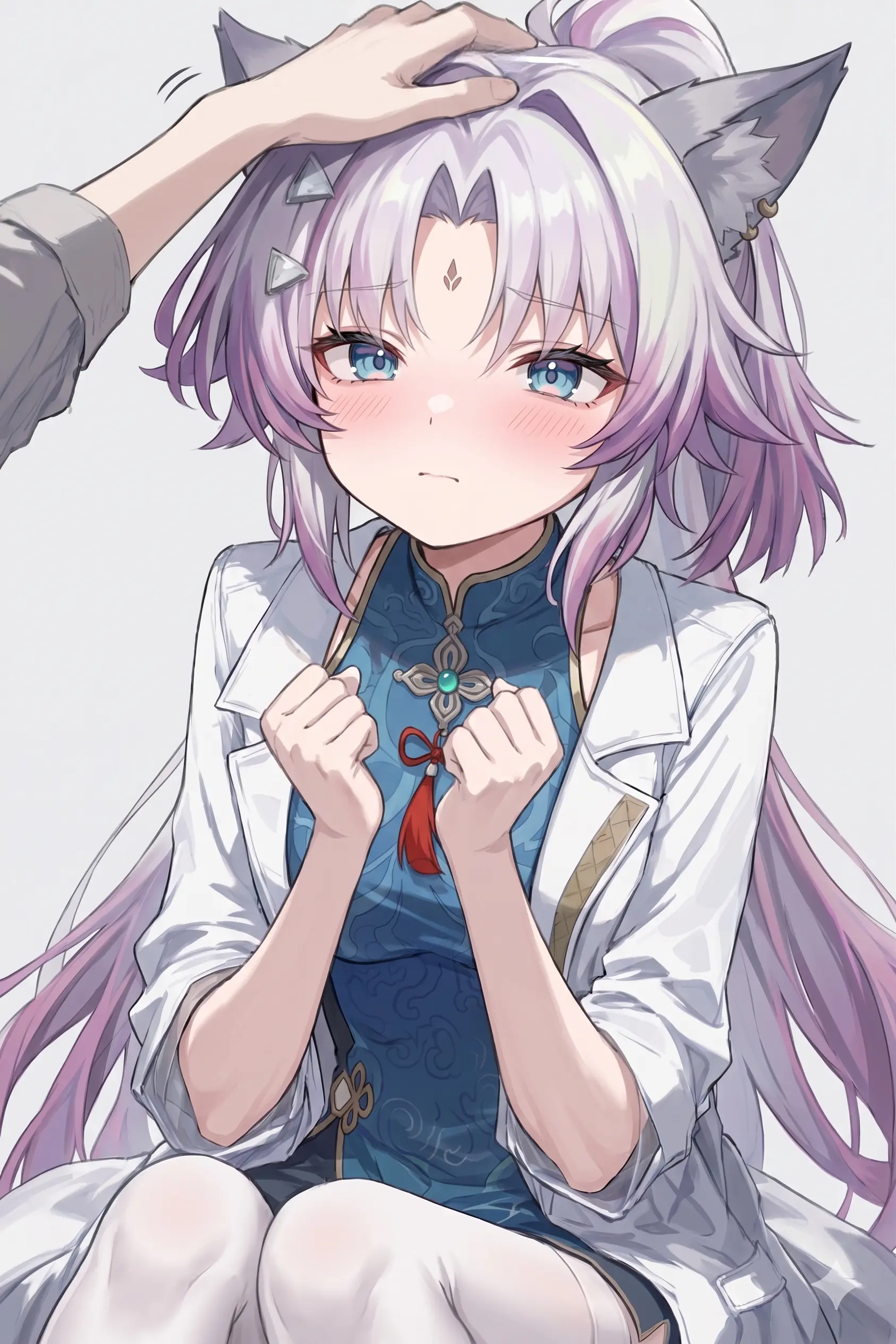 摸摸头  安慰安慰