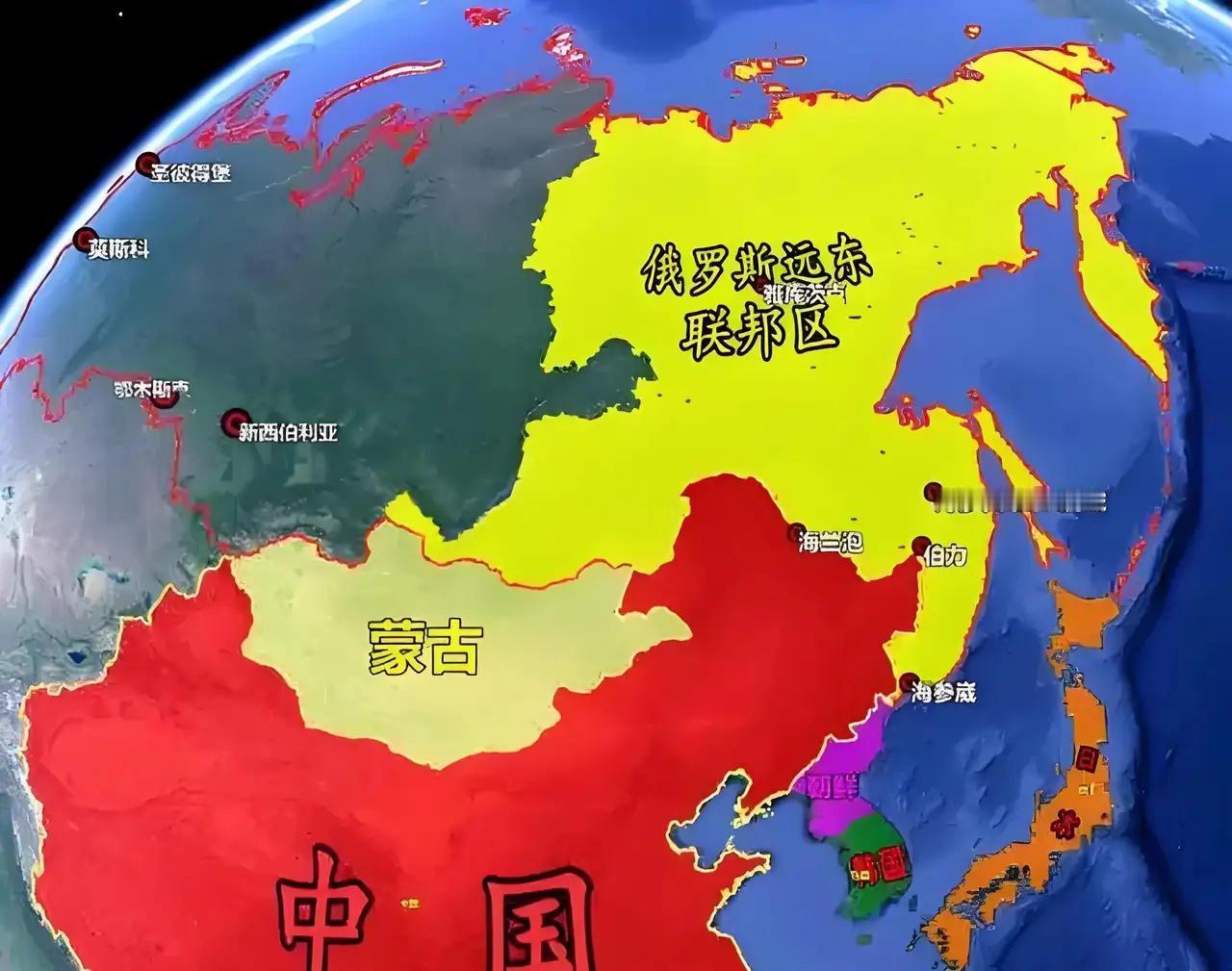 大俄的远东地区，会不会认祖归宗？答案很明了，正如金灿荣教授所说，面对一个有15亿