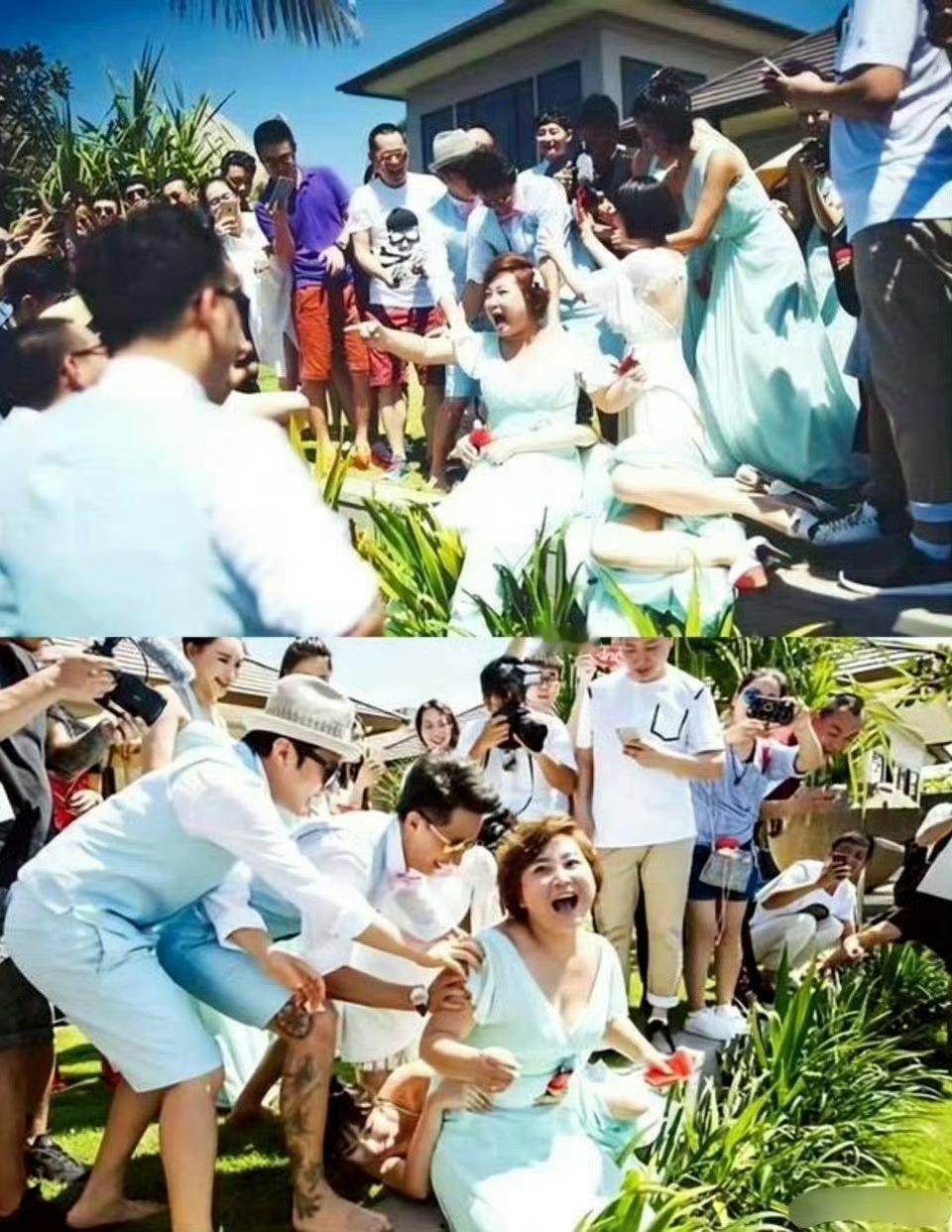 贾玲当年冲出来保护伴娘柳岩，把柳岩挡在身后，怕她走光，因为这件事一直对贾玲有好的