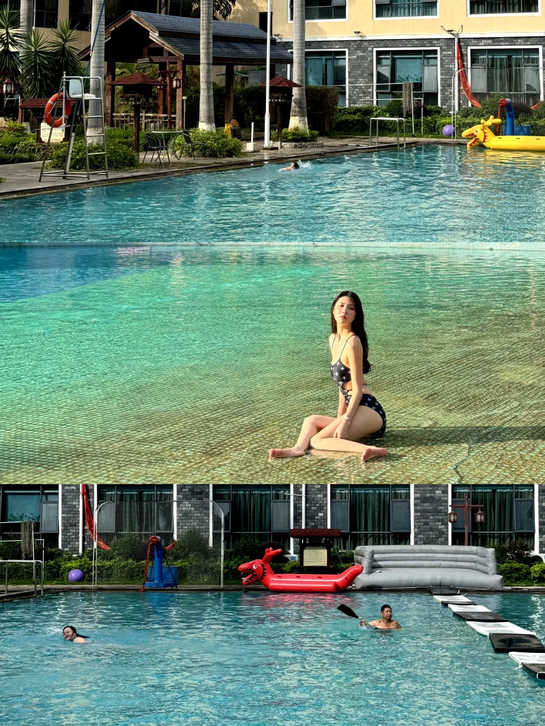 在广东……又便又好玩的叶园温泉旅游区……我先