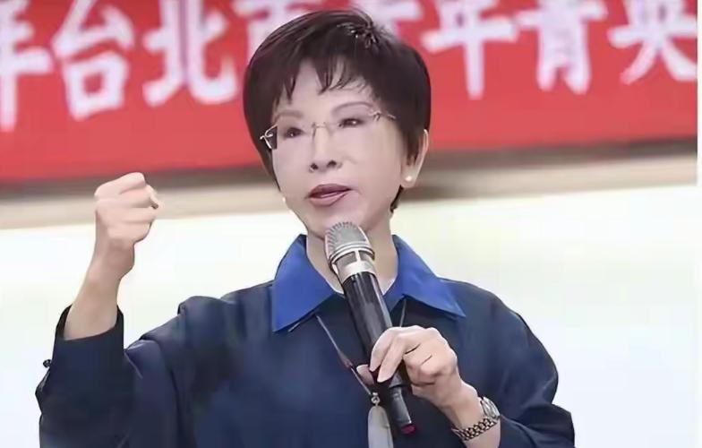 郑丽文前脚刚走，洪秀柱后脚就到了北京。

有意思的是，她俩说的话，调门简直是天差