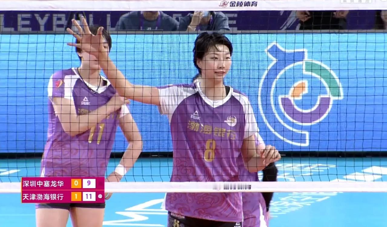 2023-2024中国女排超级联赛，第二阶1/4决赛，第二回合，天津渤海银行2-