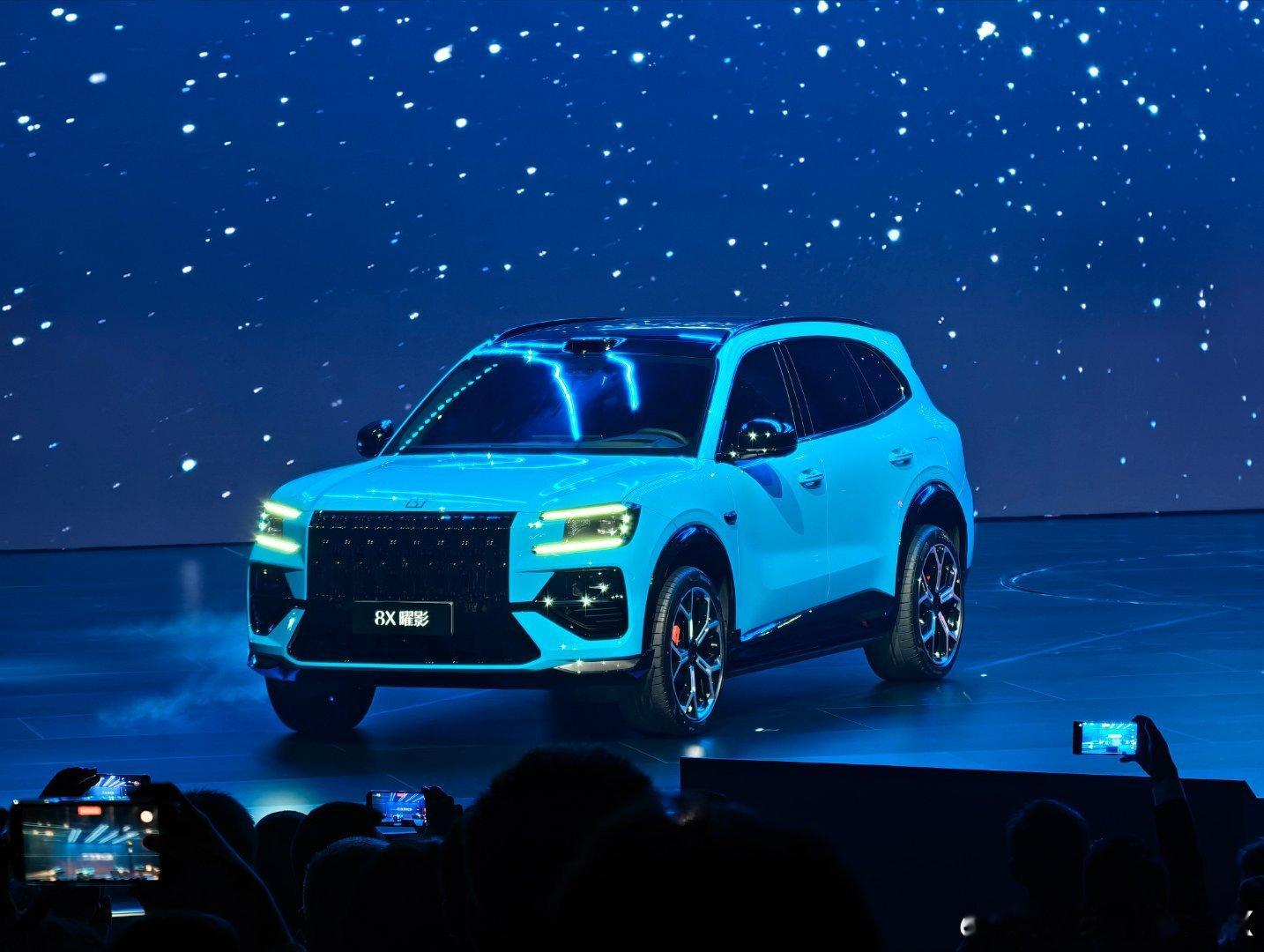 极氪8X价格来了，五座六座+双电机三电机可选！曜影售价50.08万元Ultra+