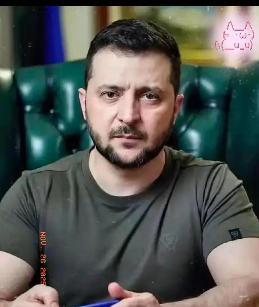 乌克兰正式宣告了！
11月26日，乌克兰总统泽连斯基通过官方频道发布重磅声明，宣