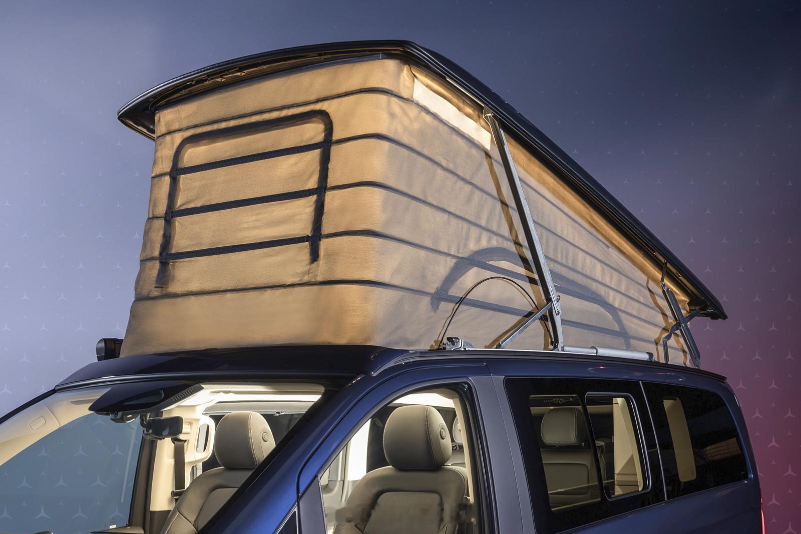 尽管新能源VLE发布在即，奔驰还是等不及官宣了Marco Polo露营车的升级版