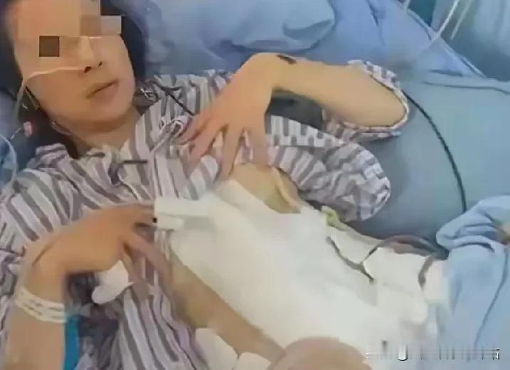 太寒心了！河南一女子剖腹产后刚16天，就被丈夫打脸踹肚子，直接住进了医院。出院后