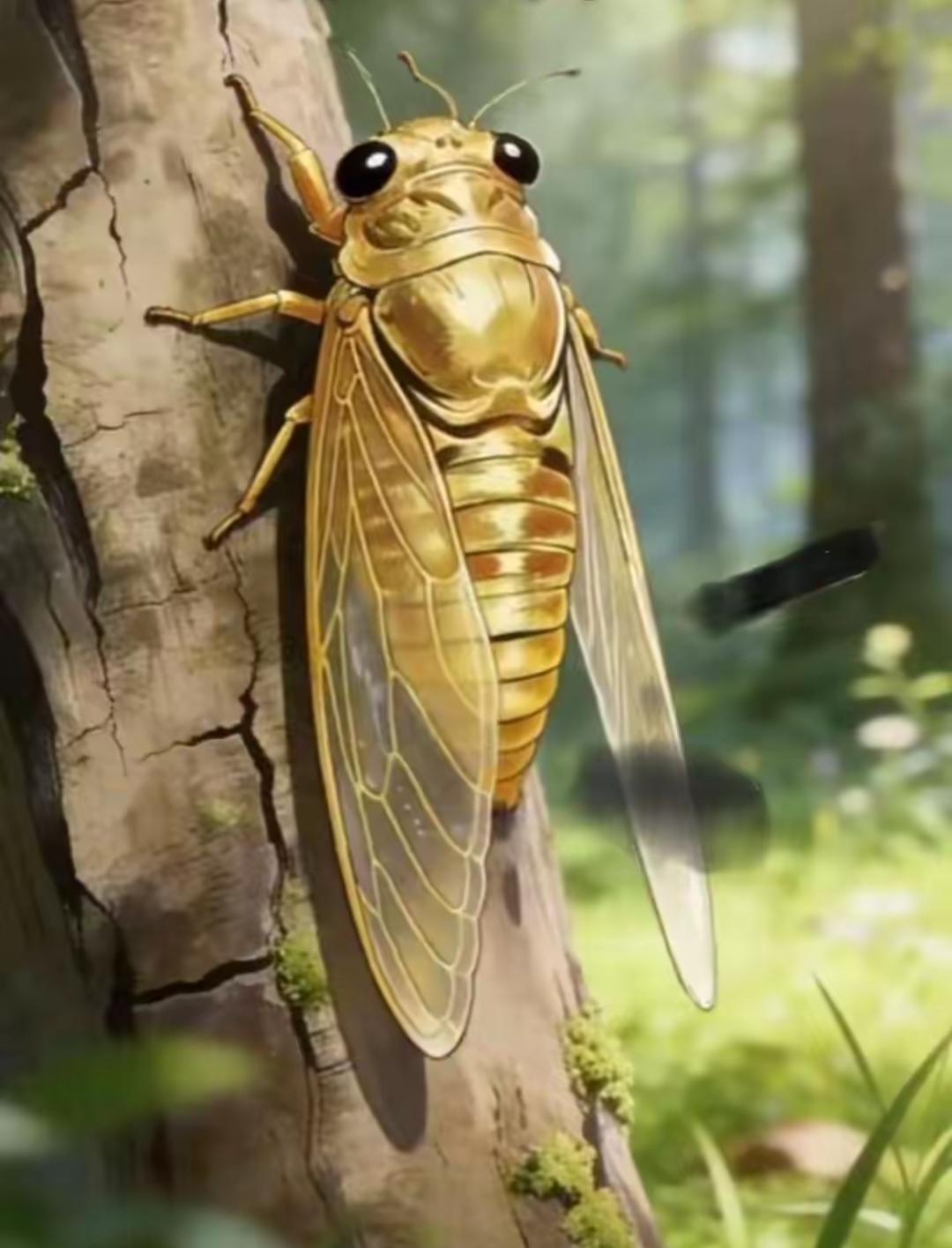 遇到金蝉脱壳，
谁见谁要发财！