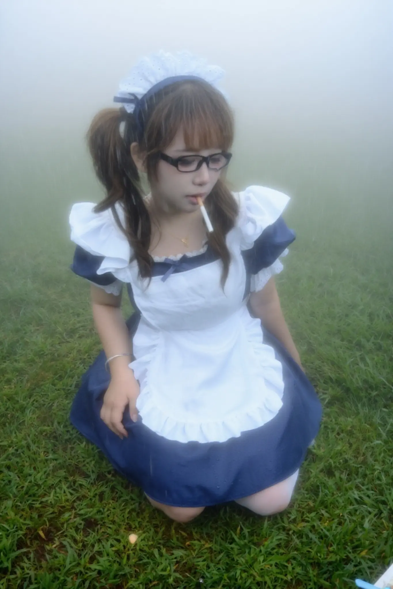 等雨停再出去