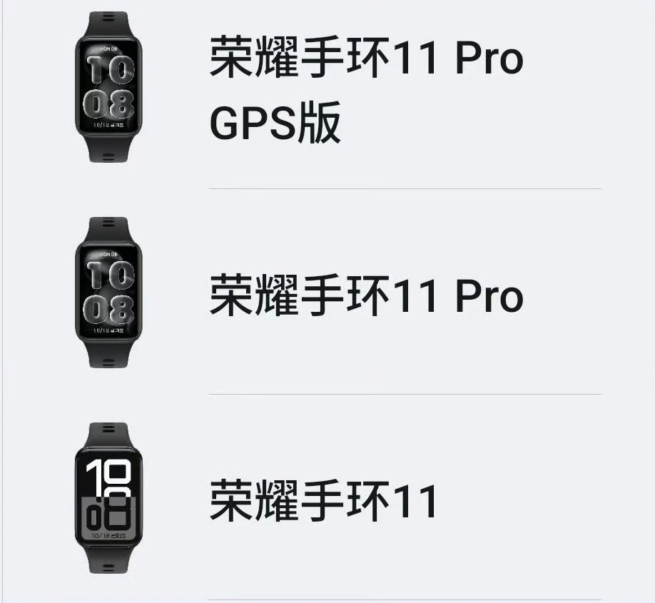 荣耀手环也用上独立GPS了