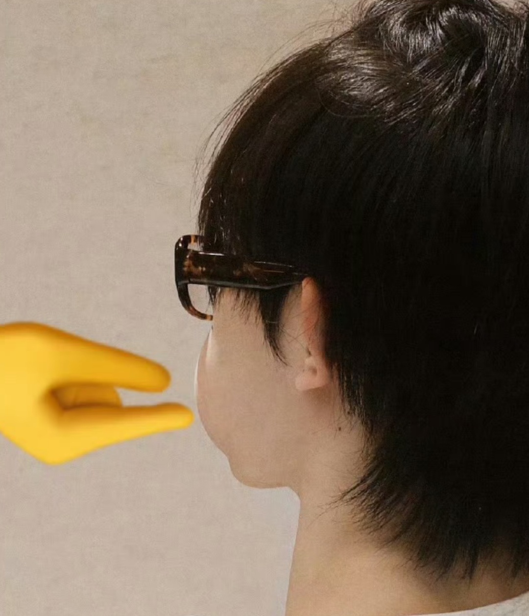 苏新皓蜡笔小新侧脸 这和蜡笔小新有什么区别？！ 