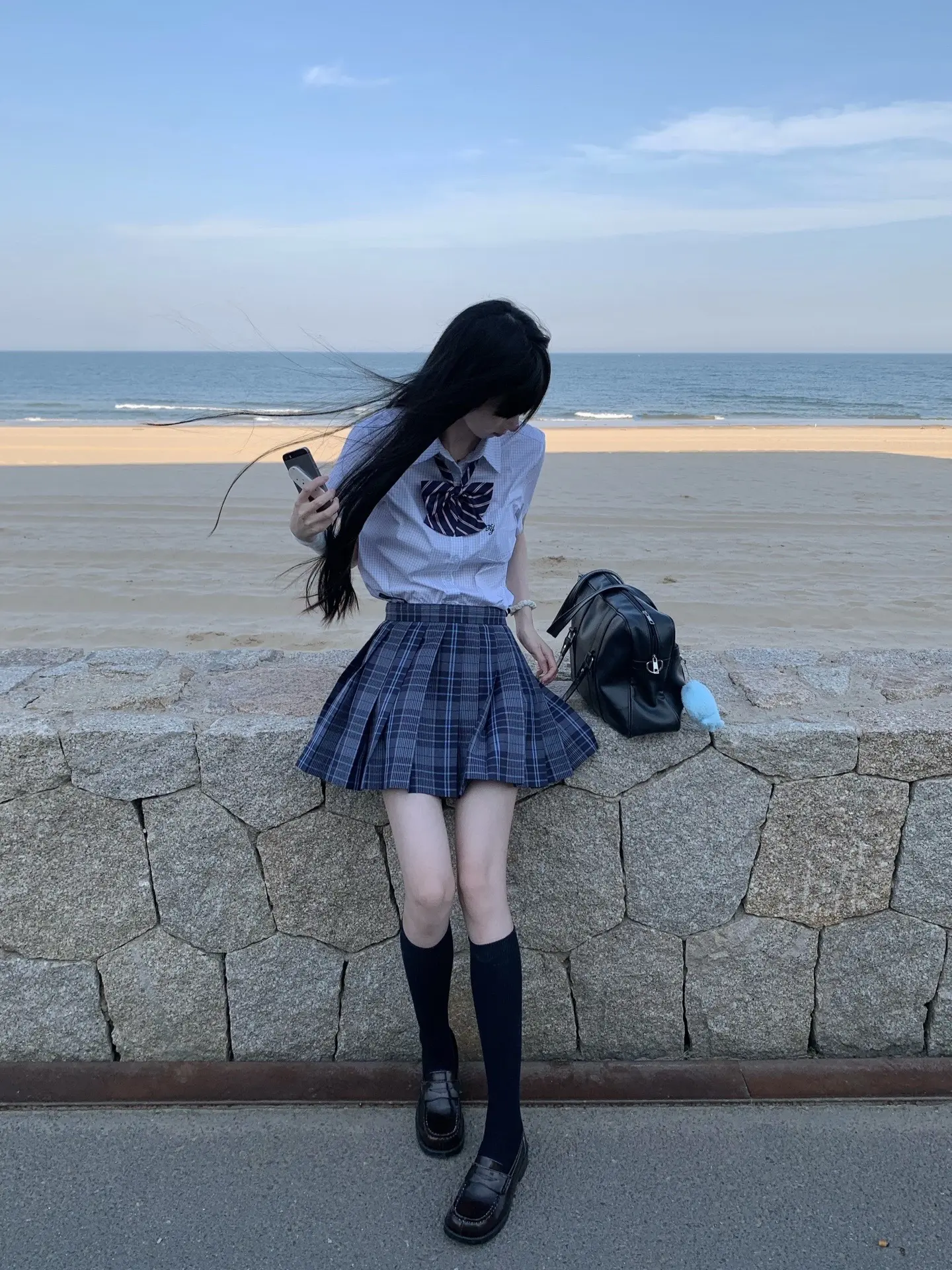 海风 JK 沙滩