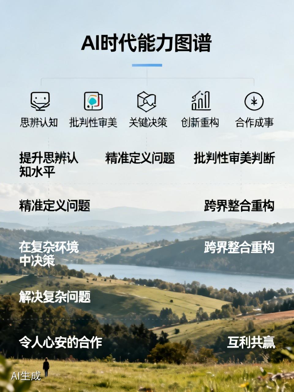AI时代，知识无法被垄断，而思想、思维和实践的价值越发凸显，欲在AI时代有所作为