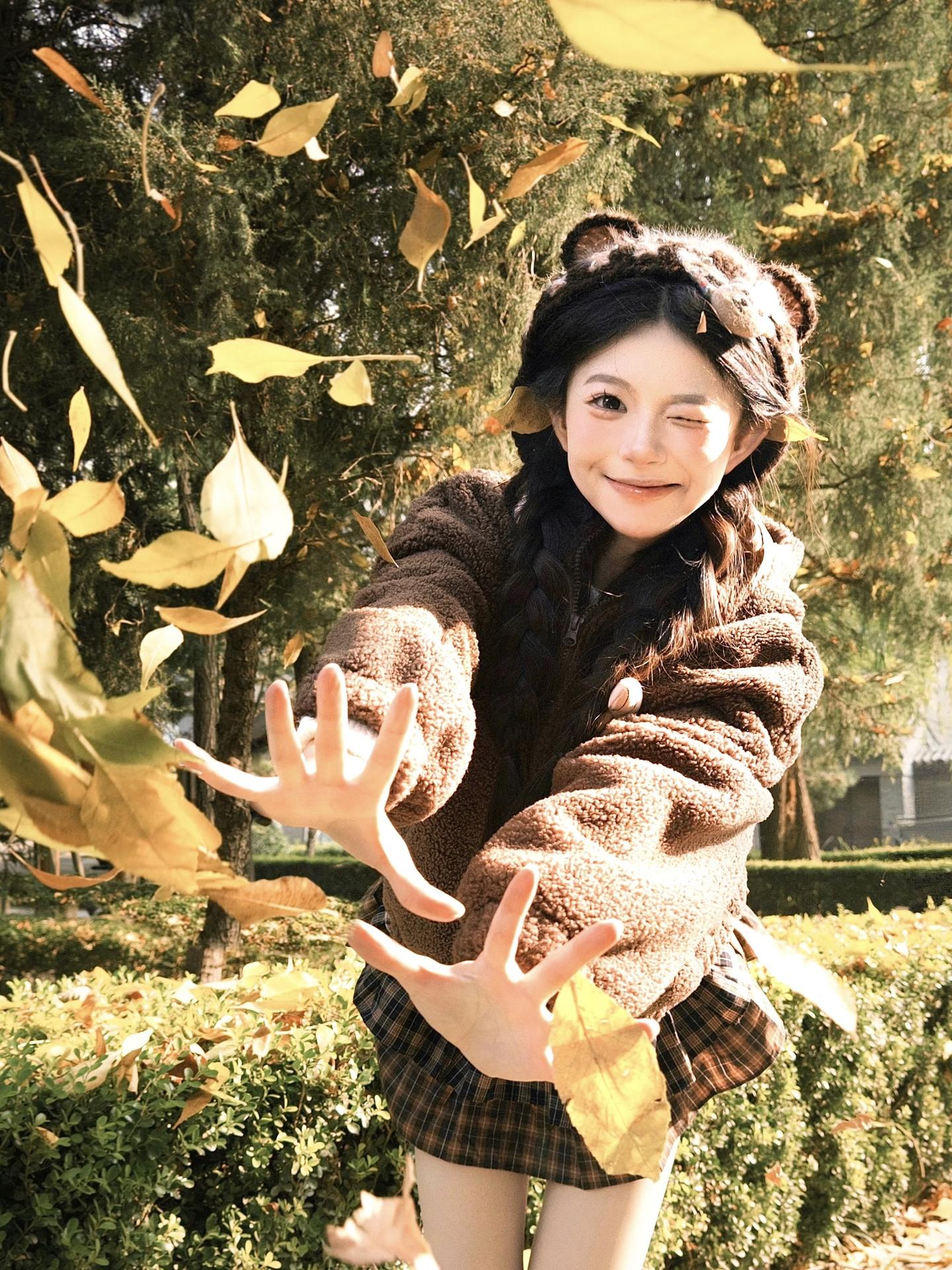 落叶这样拍好有生命力！ 🍂