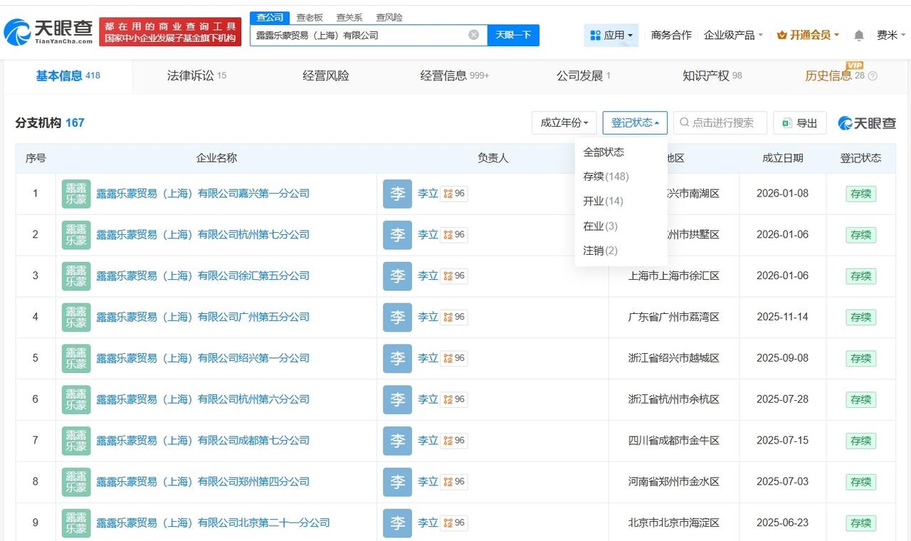 Lululemon中国商业版图盘点

Lululemon中国现有超百家分支机构8