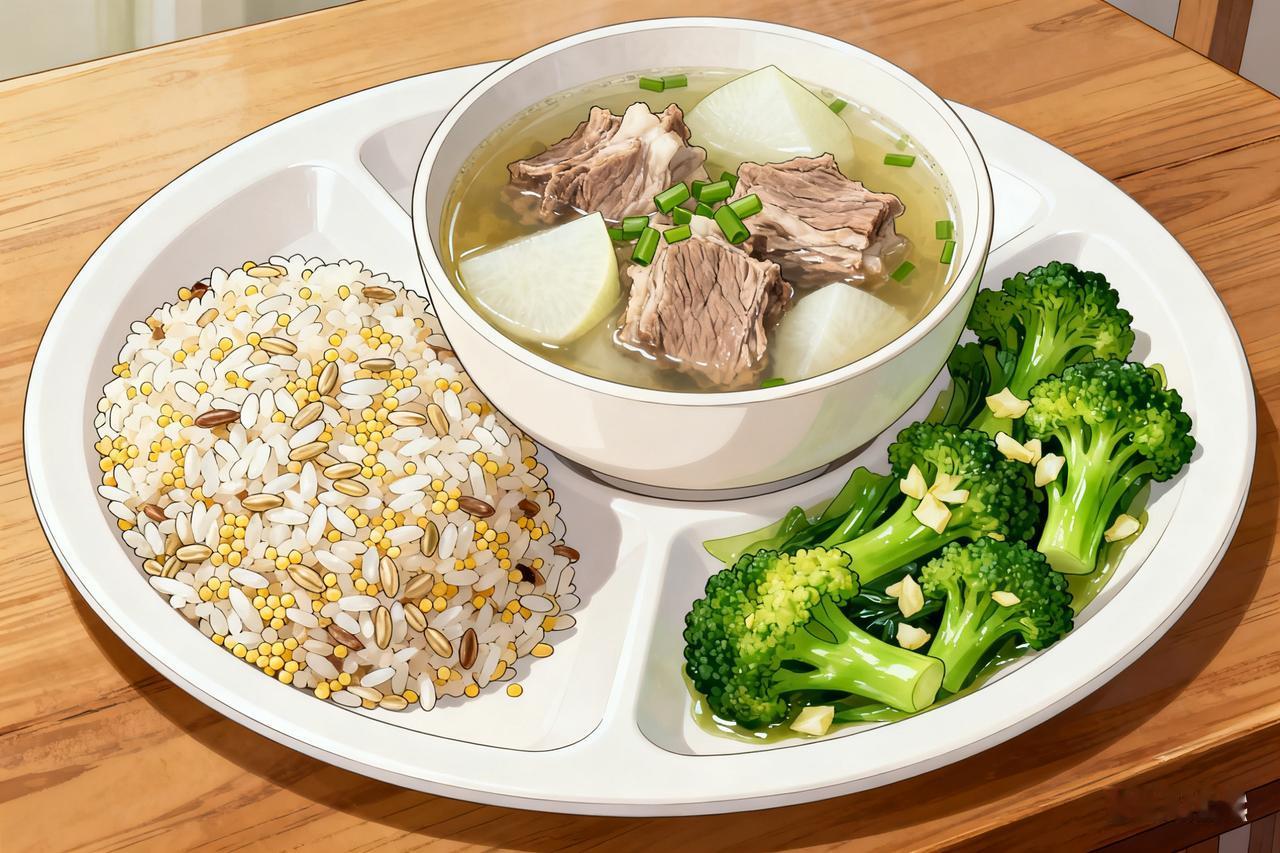 老年人深秋一周养生食谱（含食材用量+烹饪步骤）
 
周一
 
早餐：小米粥、蒸山