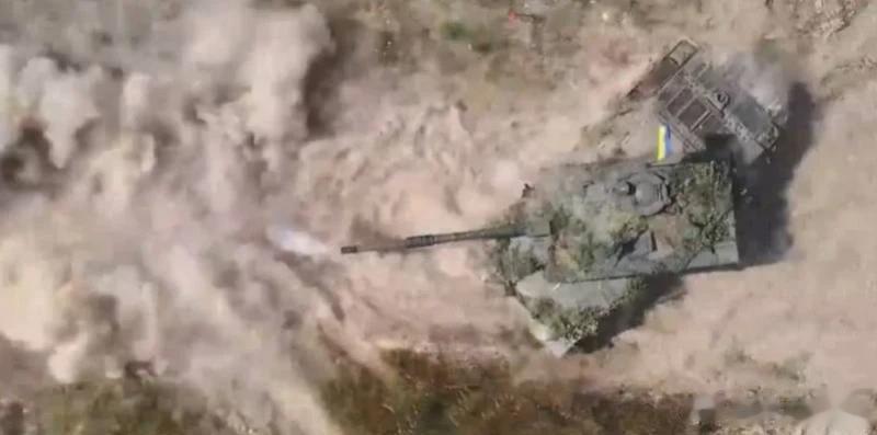 基辅的挑战者坦克出现在扎波罗热方向，不过由于这种坦克基辅并没有用来冲冲锋陷阵，而