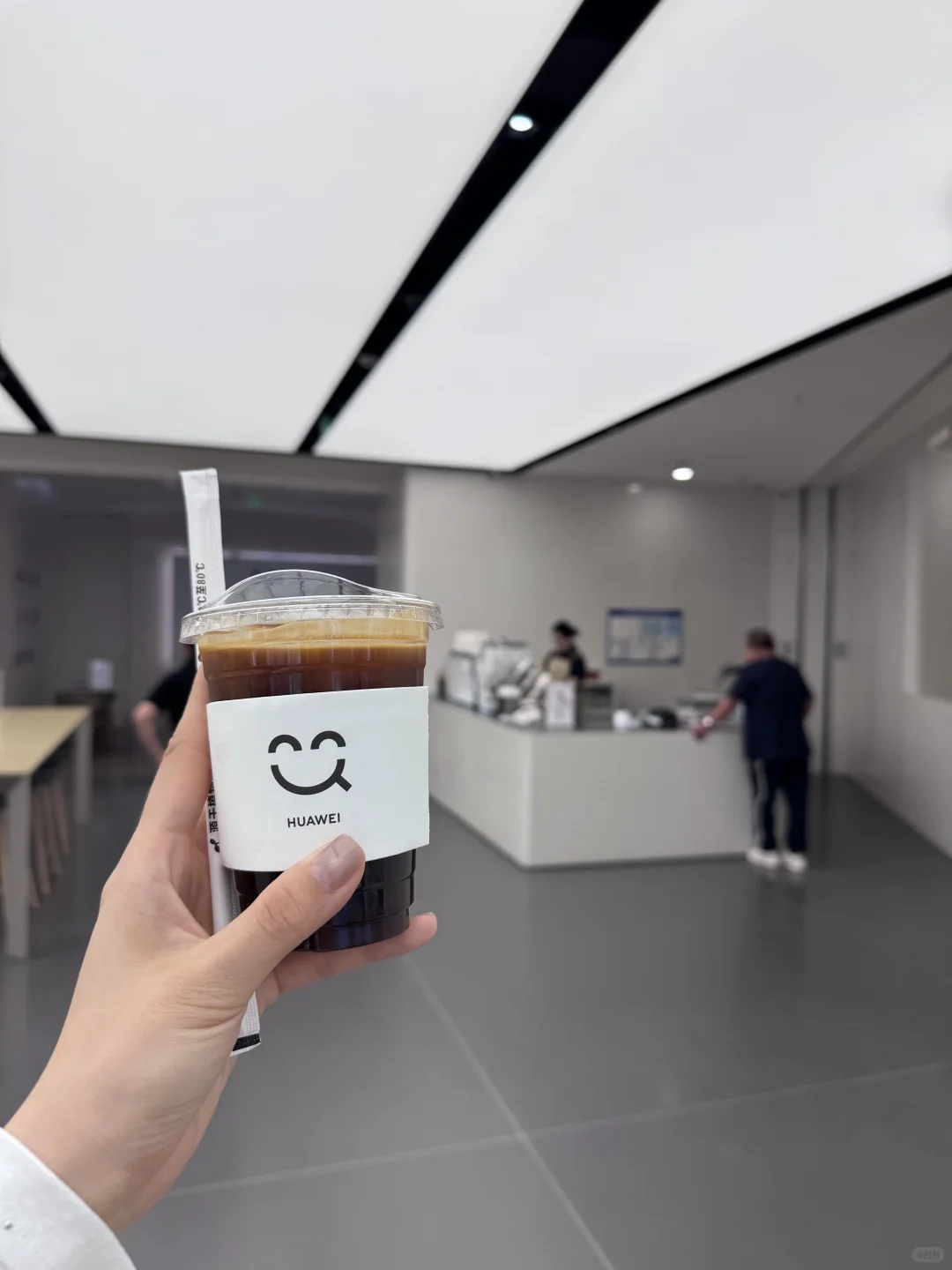 也是喝上华为咖啡了！无咖啡不生活
