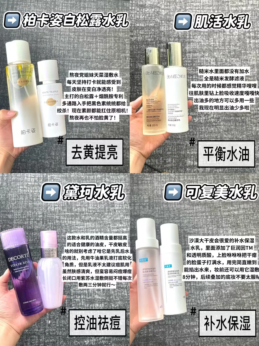 怪不得你花冤枉钱！水乳一定要看成分别盲选