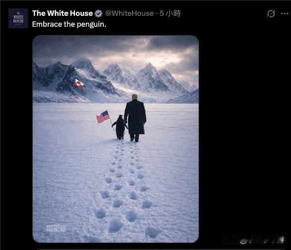 特朗普政府的白宫账号绝对是最爱发AI修图的，而且经常出纰漏、槽点很多，比如图里的