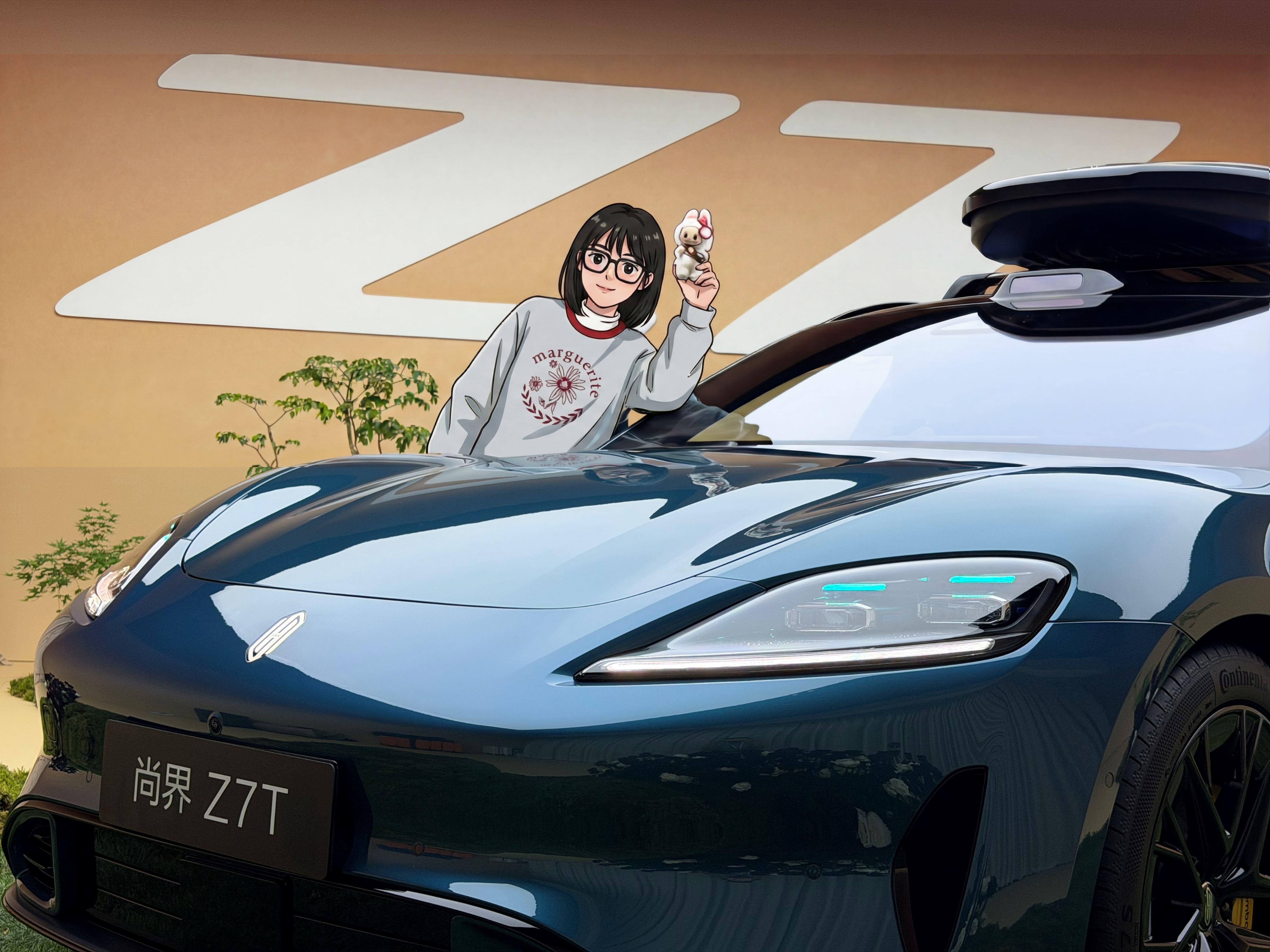 刚拍完尚界Z7T，我分到的是晚山新绿虽然名字叫晚山新绿，但肉眼看，有点偏蓝调，沉