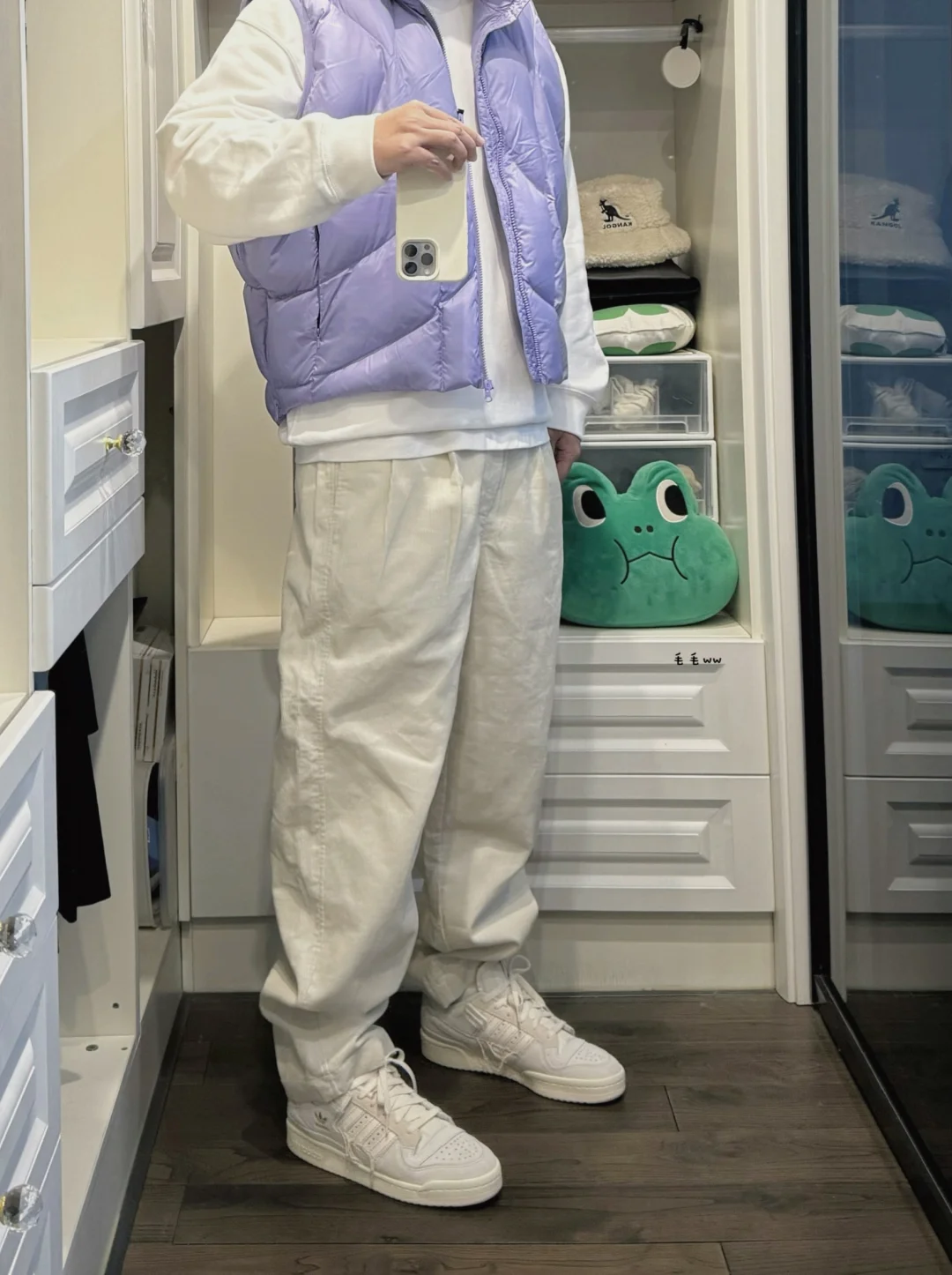 羽绒马甲｜灯芯绒穿搭