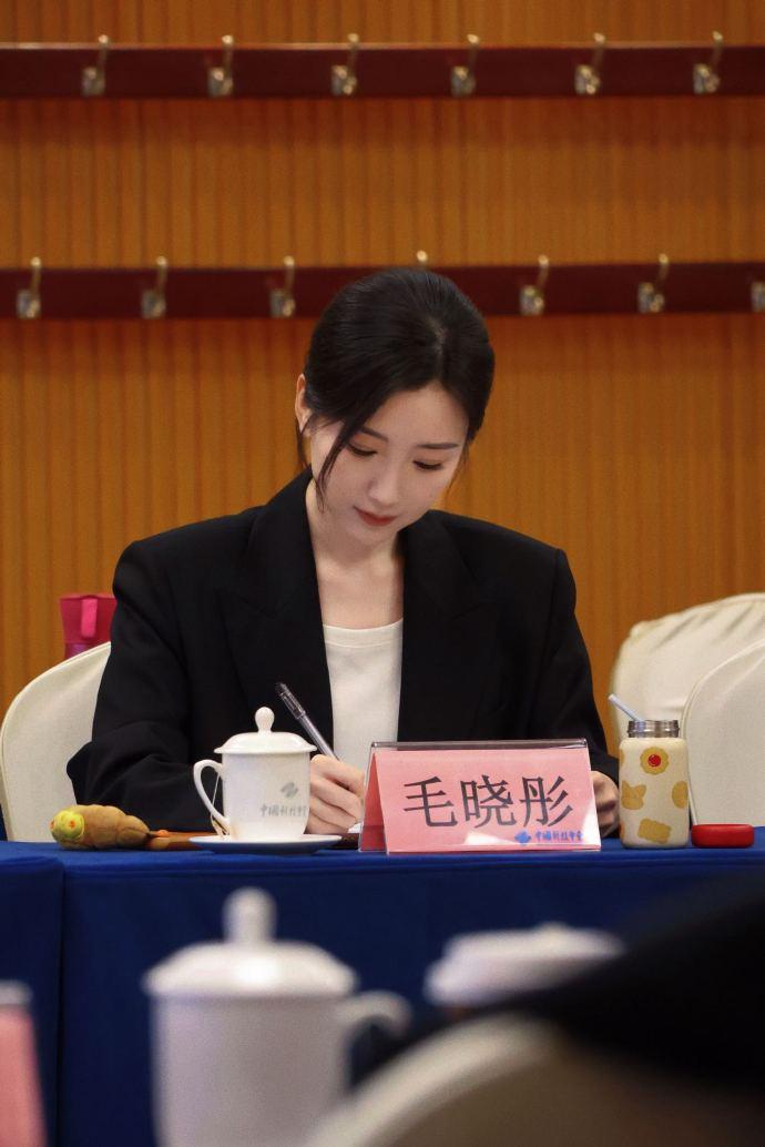 毛晓彤研讨会路透出圈，“体制内美感”撞脸高干文女主
 
        近日，《