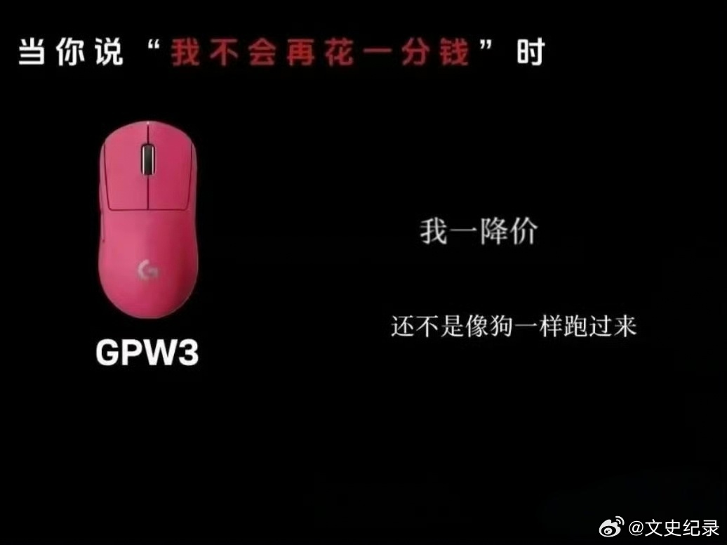 以后是不是狗，看你表现了。谁是狗谁知道！罗技回应发布侮辱性广告