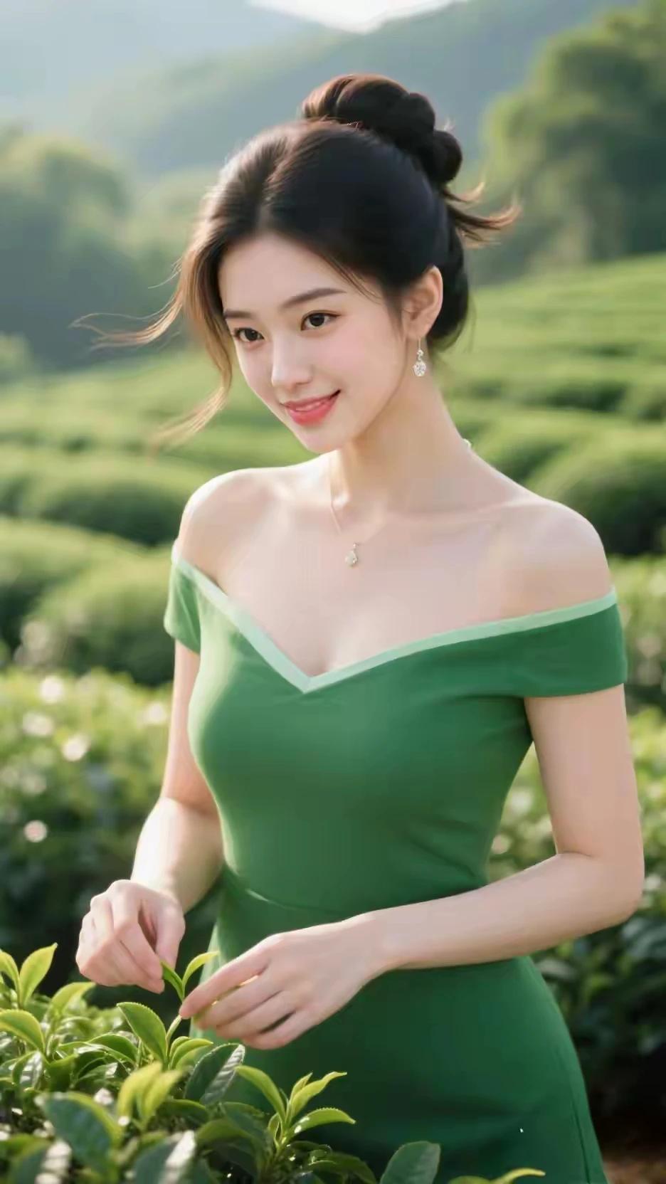 心藏暖意步从容，
眼内风光处处浓。
不必寻春千里远，
近在咫尺有芙蓉。