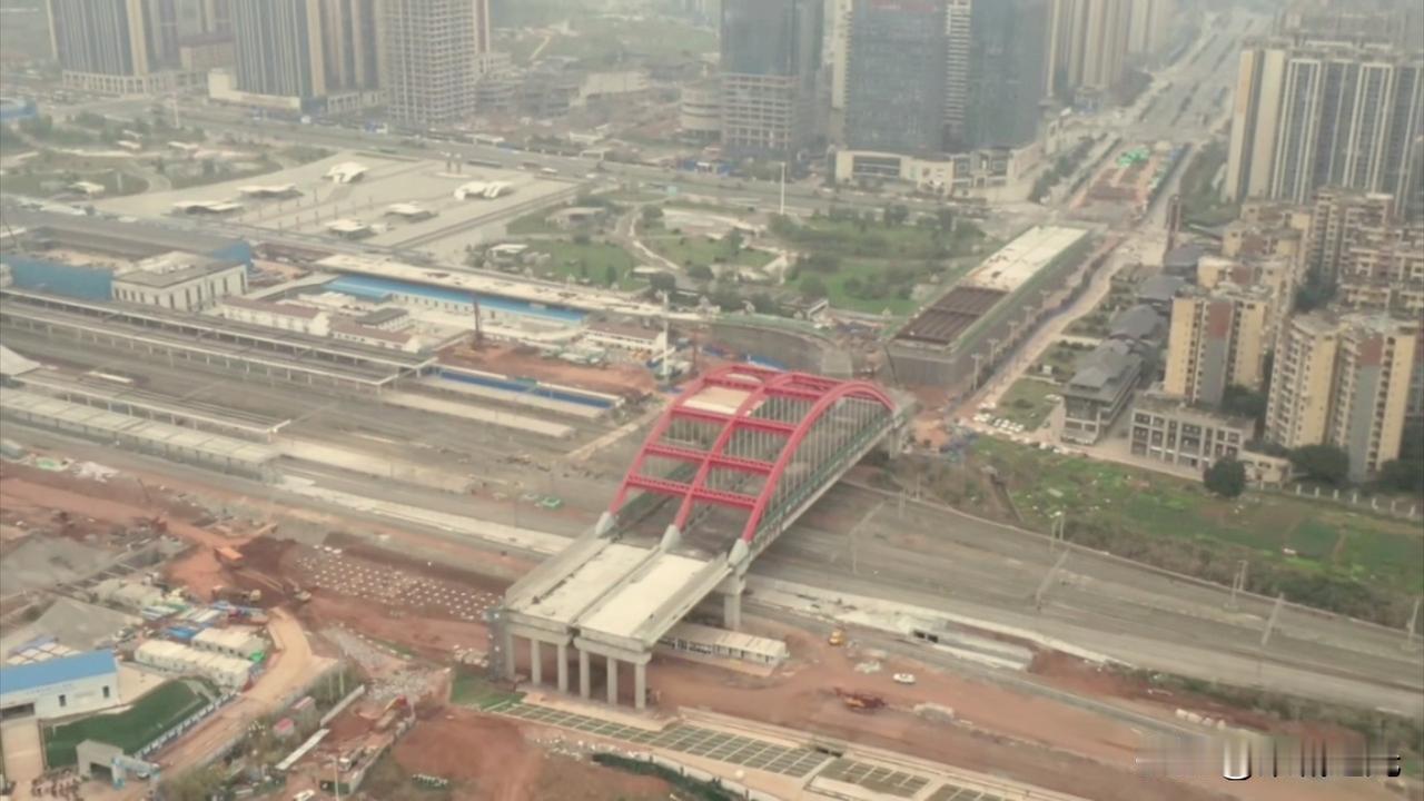 南充高新大道火车北站铁路跨线桥建设工程