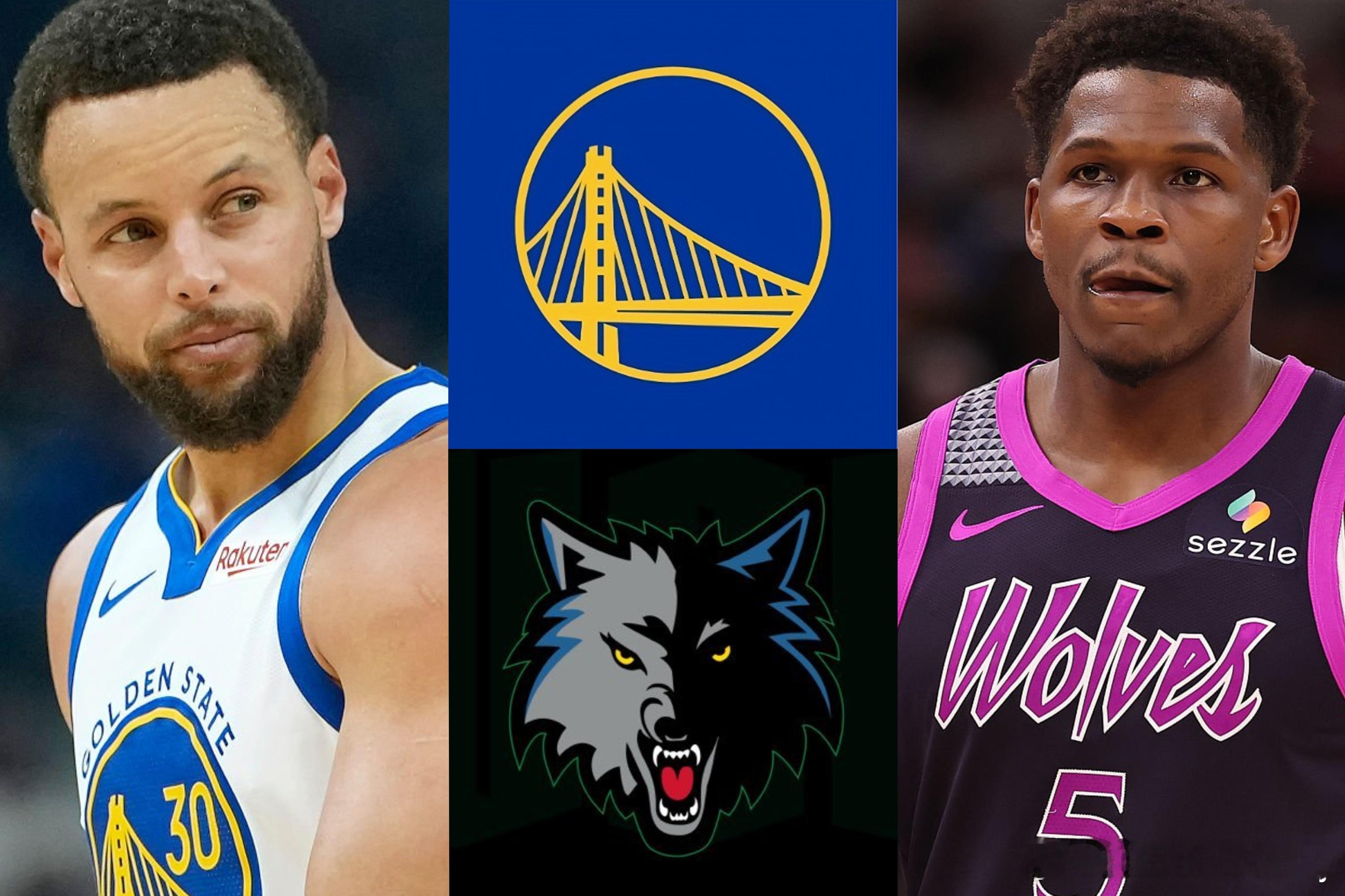 比赛预告：明天早上6:30勇士客场战森林狼。勇士2连败，森林狼4连败。勇士伤病报