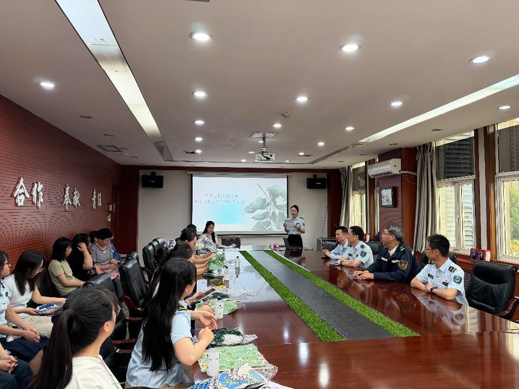西安急救中心工会开展端午节手工活动
