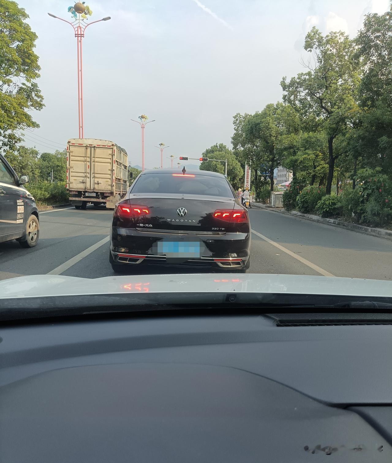 很好奇，

以前听说过这么一句话，

不怕奔驰和路虎，

就怕大众带字母，

指
