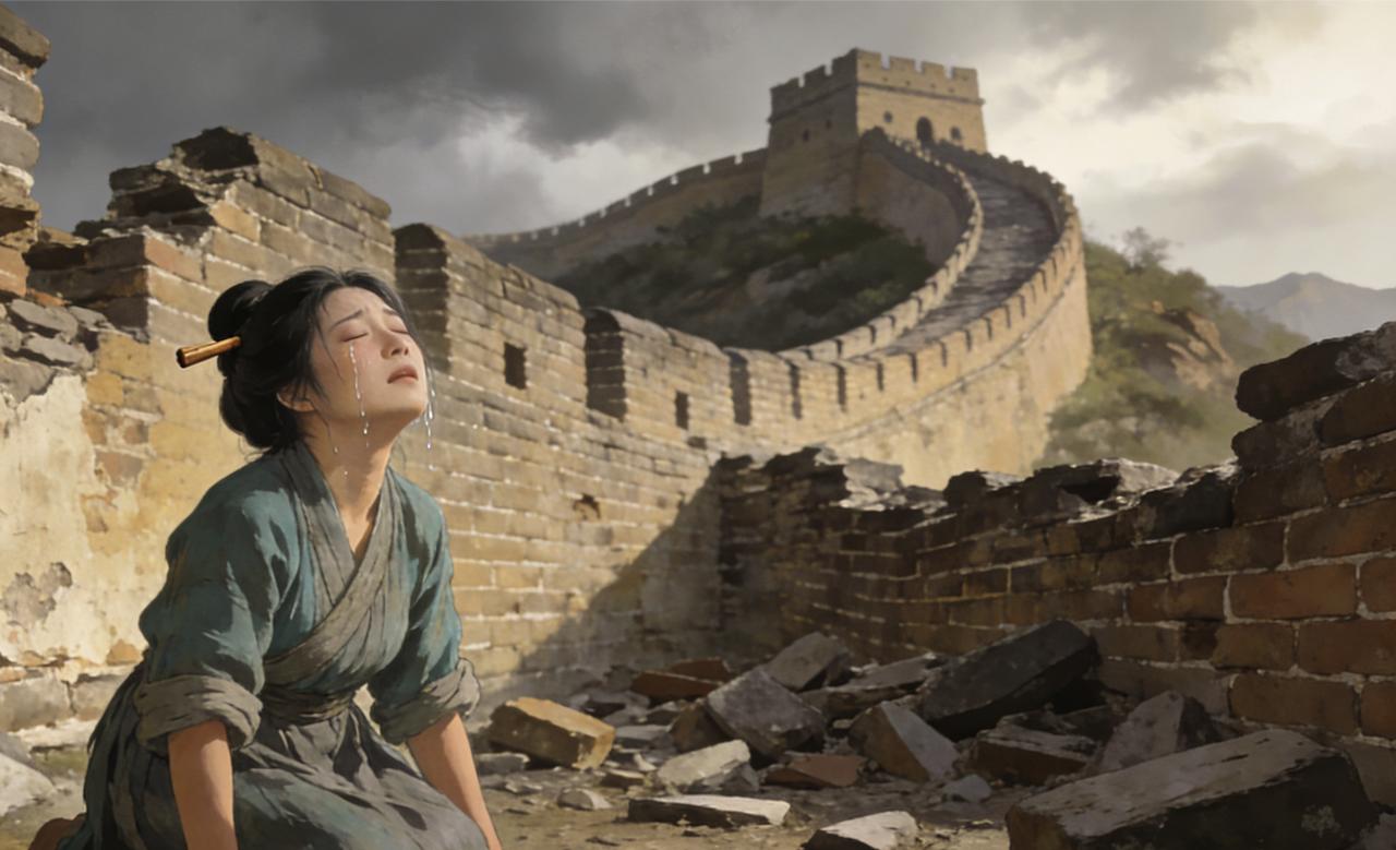 孟姜女哭长城：一段藏在万里长城下的秦朝血泪史
 
秦始皇统一天下后，北方匈奴屡屡