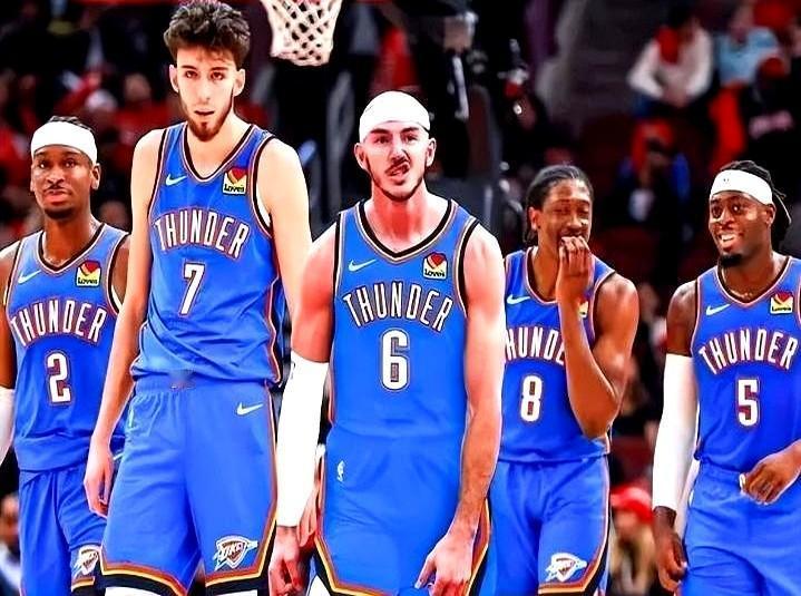 无人能挡！雷霆或打破宇宙勇73胜记录！

雷霆目前17胜1负9连胜，亚历山大16