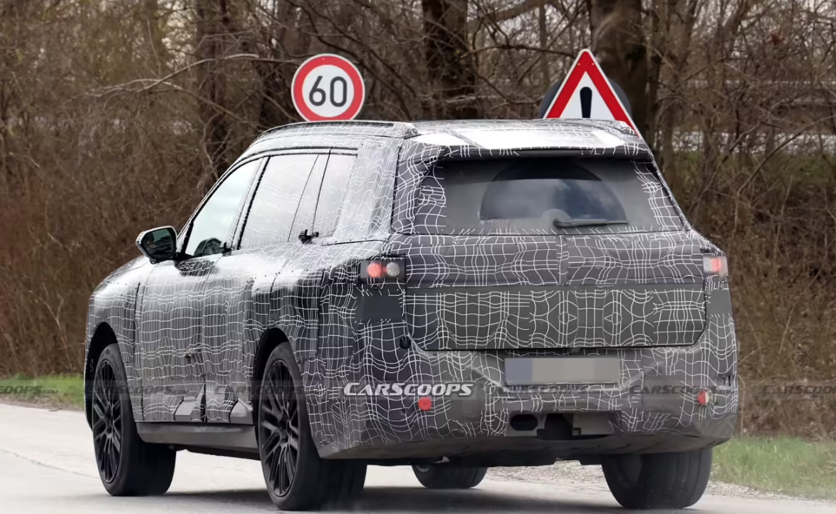 宝马全新 iX7 谍照曝光 