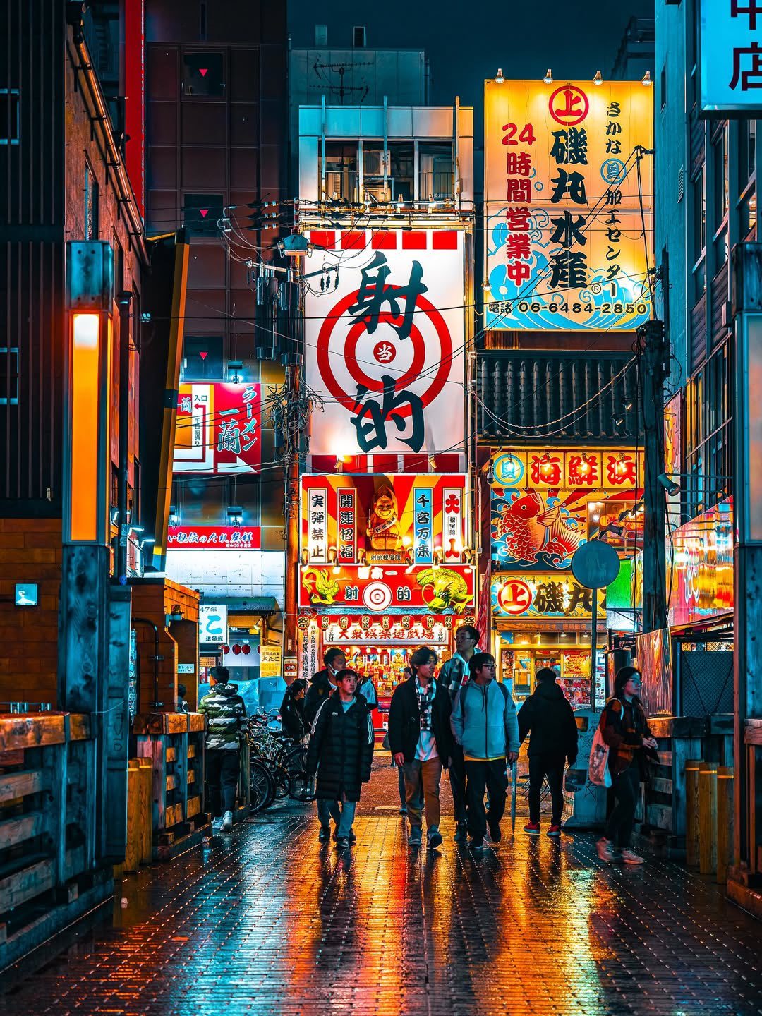 日本风情画 Osaka 大阪 ​​​