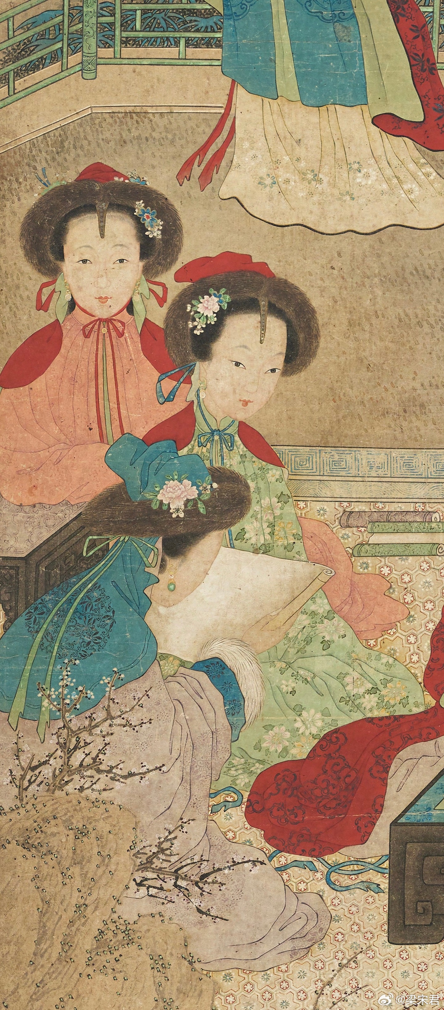 这应该是见过的真正算得上美的仕女了 ​​​