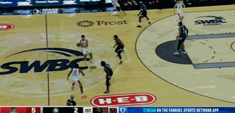 杨瀚森中投！！没进！！ 