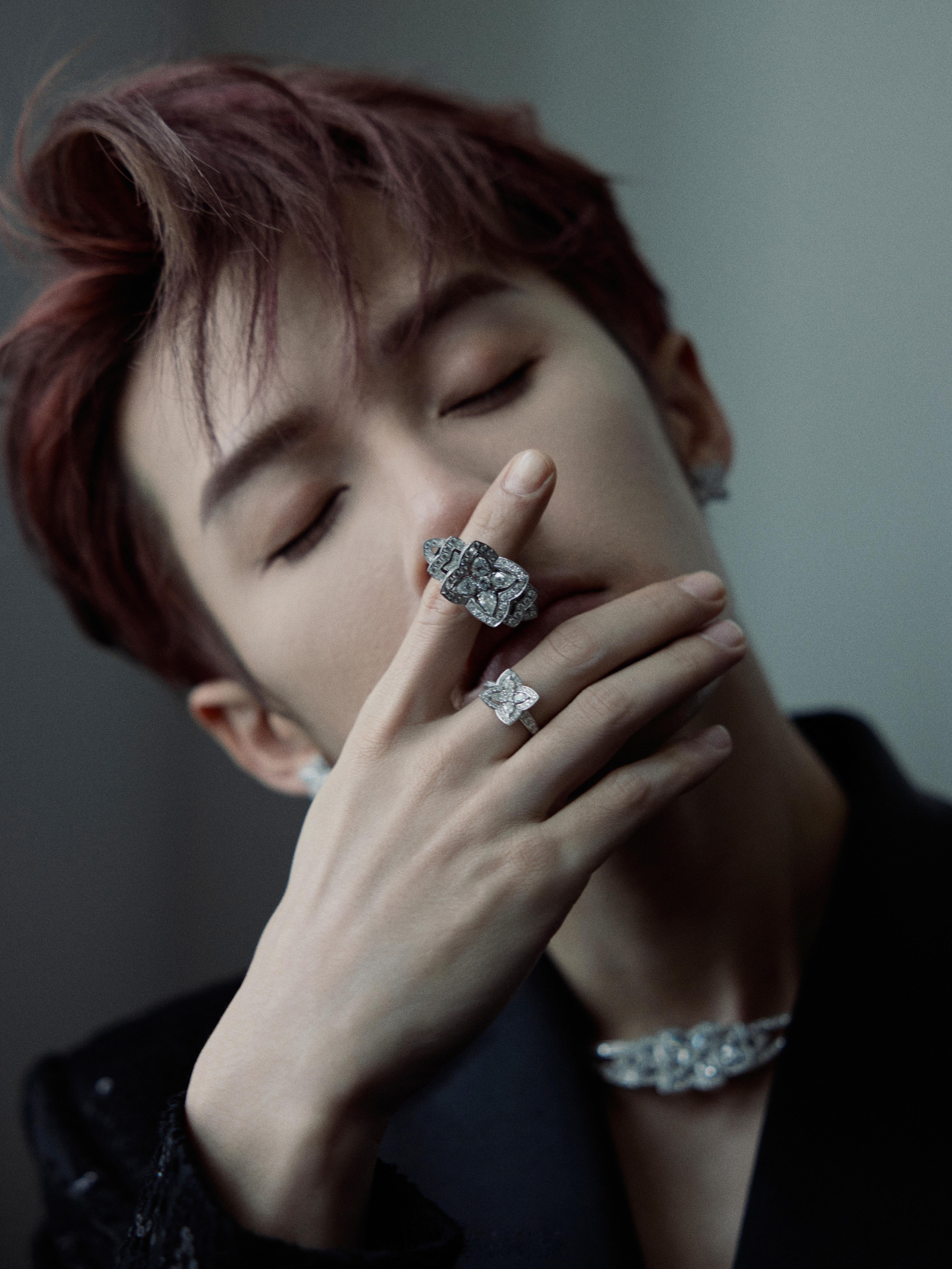 #檀健次戴比尔斯晚宴造型# 想吻上去 ​​​