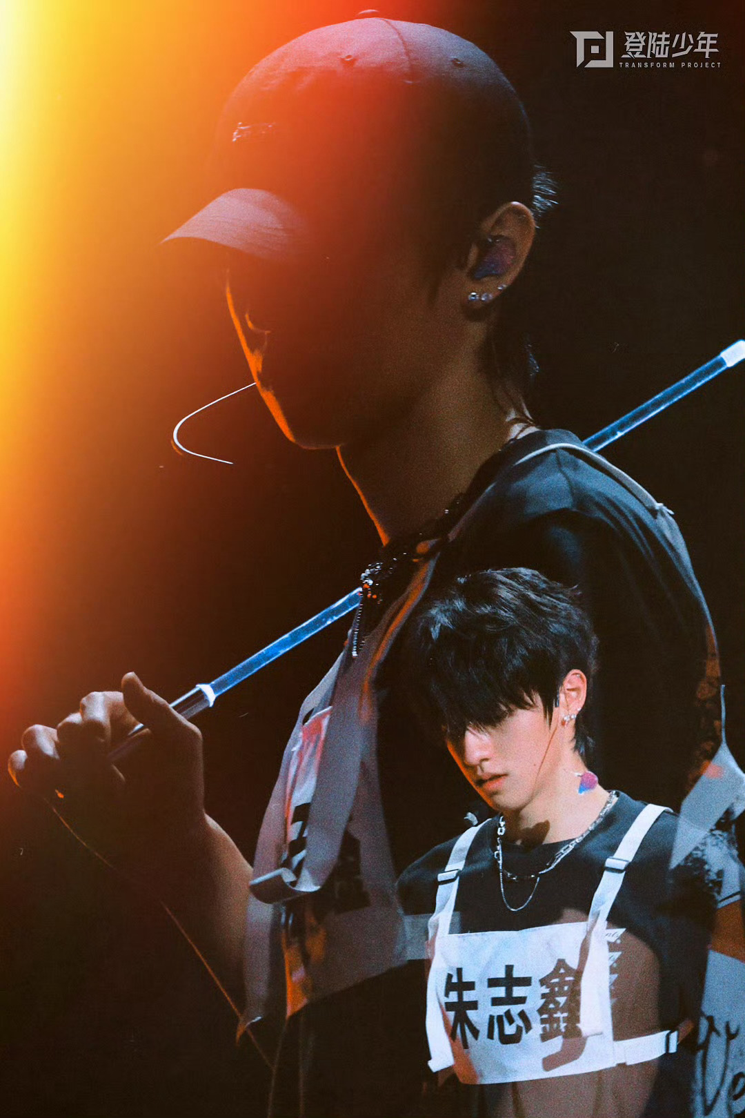 登陆少年ONE有引力演唱会朱志鑫、张泽禹、张极、左航、苏新皓 彩排花絮图，演唱会