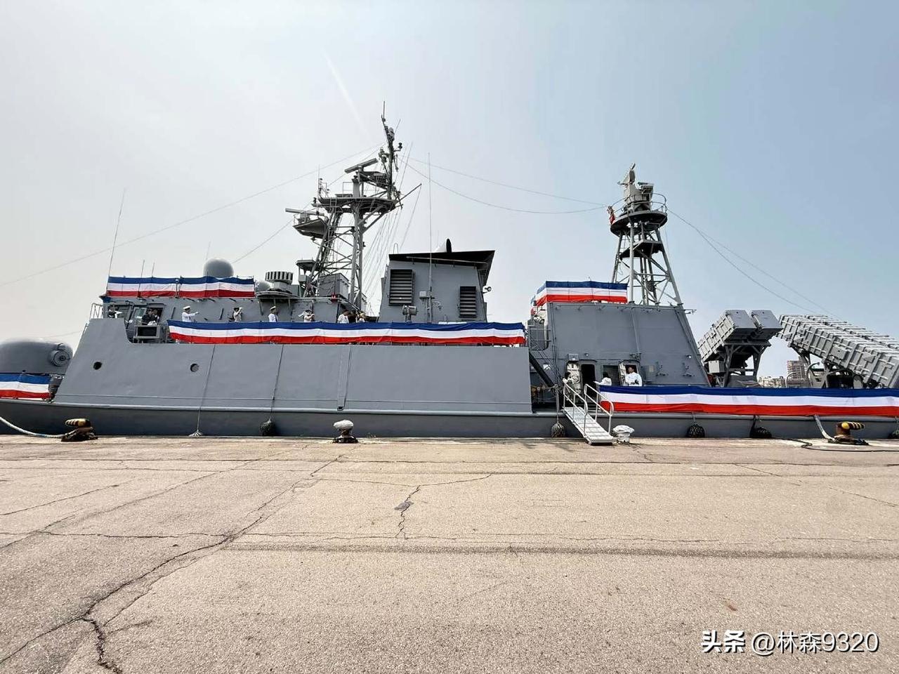 伪台海军锦江级导弹艇PGG-609“高江舰”、PGG-614“鄱江舰”4月1日举