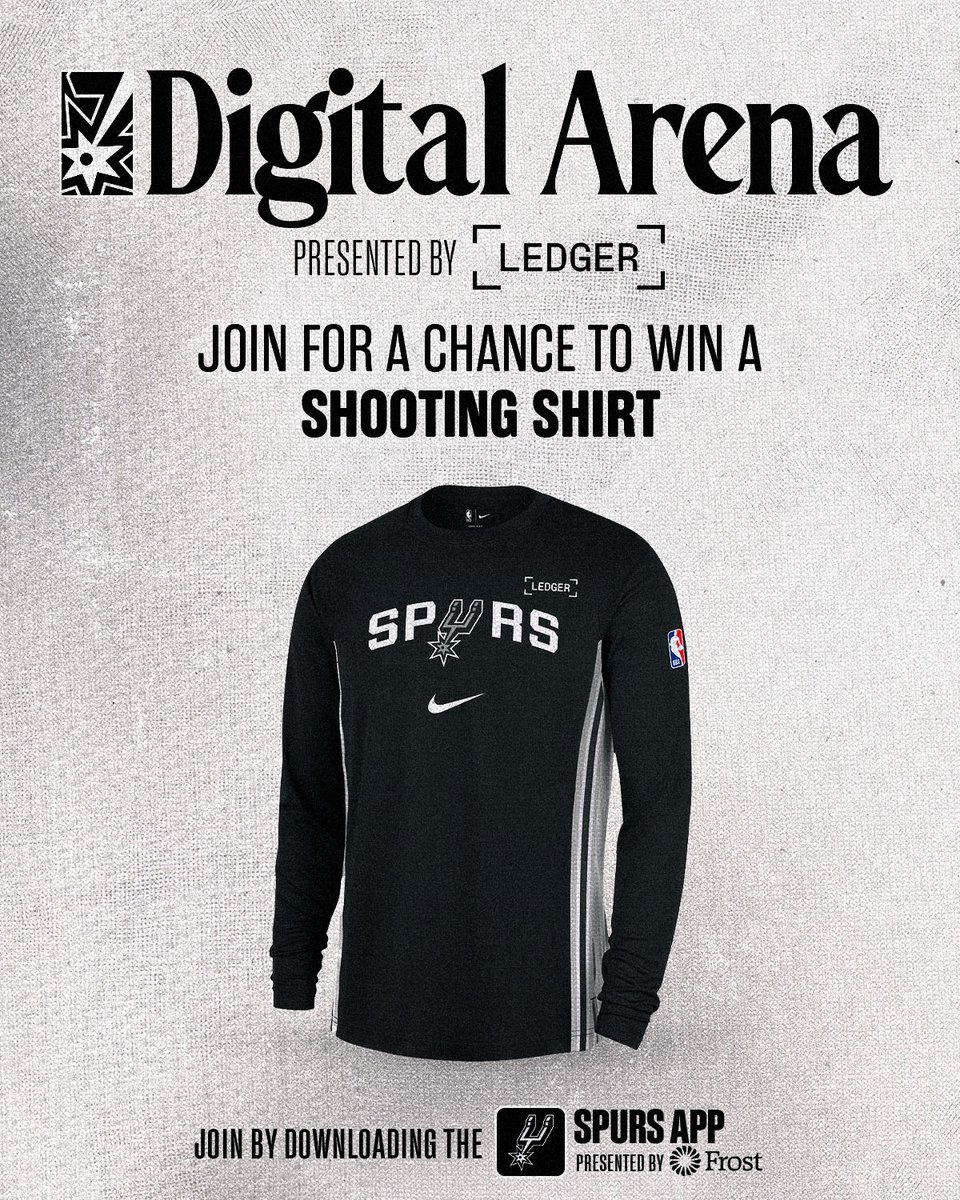 马刺：比赛期间参与互动可赢投篮衫