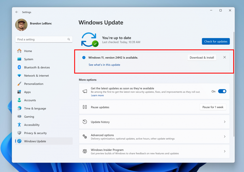 Windows 11 24H2 正式版候选镜像已经推出，安装方法和下载方式见👇
