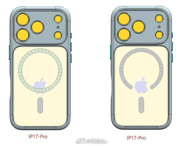 iPhone17 磁吸环中心不是 logo 这个传说，是真的。[汗][汗][汗]
